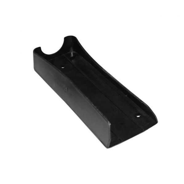 Βάση Τοίχου Πλαστική Για Πολύπριζα 3 Θέσεων 15cm Μαύρη