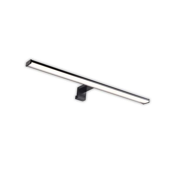 ΦΩΤΙΣΤΙΚΟ LED ΛΟΥΤΡΟΥ ΑΛΟΥΜΙΝ.&PC 60CM 12W IP44 4000K ΜΑΥΡΟ