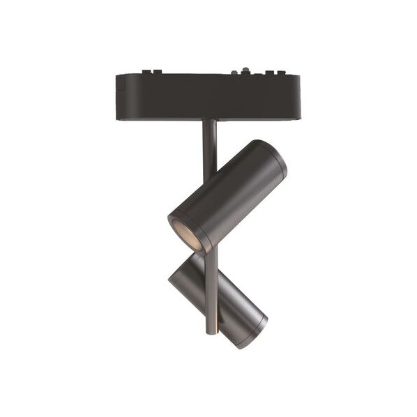 LED ΣΠΟΤ ΡΑΓΑΣ ΜΙΝΙ ΝΤΙΜΑΡΙΖΟΜΕΝΟ 2X8W40VDC 36° 4000K ΜΑΥΡΟ