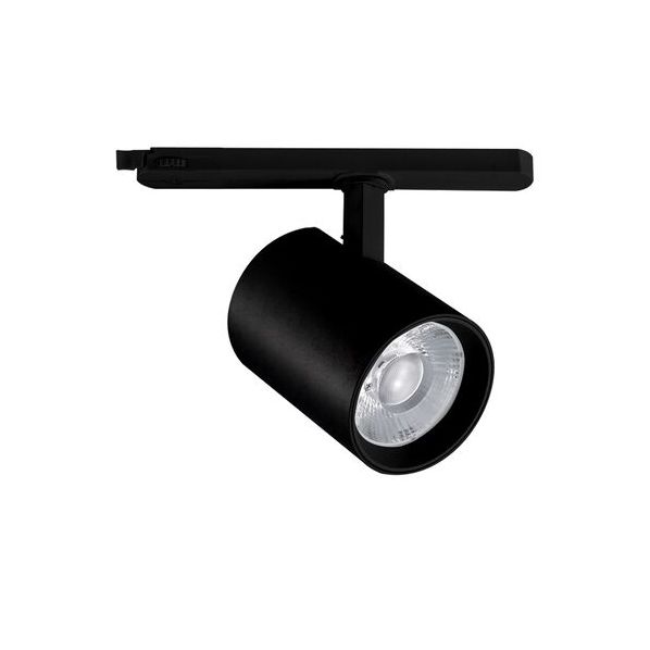 LED ΣΠΟΤ ΡΑΓΑΣ 30W 230V 3000K 38° ΜΑΥΡΟ