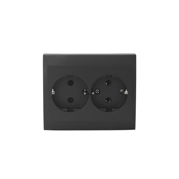 ΔΙΠΛΗ ΠΡΙΖΑ ΣΟΥΚΟ 16Α ΠΛΗΡΗΣ ΑΝΘΡΑΚΙ