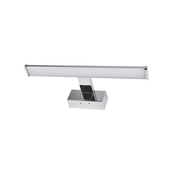 ΦΩΤΙΣΤΙΚΟ LED ΛΟΥΤΡΟΥ ΑΛΟΥΜ.&PC 40CM 8W IP44 4000K ΧΡΩΜΙΟ ΜΕ ΒΑΣΗ