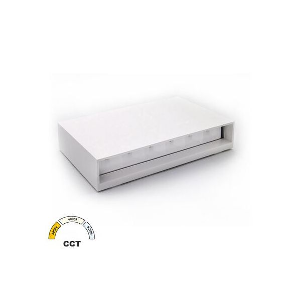 LED ΦΩΤΙΣΤ.PC ΟΡΘΟΓΩΝΙΟ ΔΙΠΛΗΣ ΚΑΤΕΥΘ.12W CCT IP65 ΛΕΥΚΟ