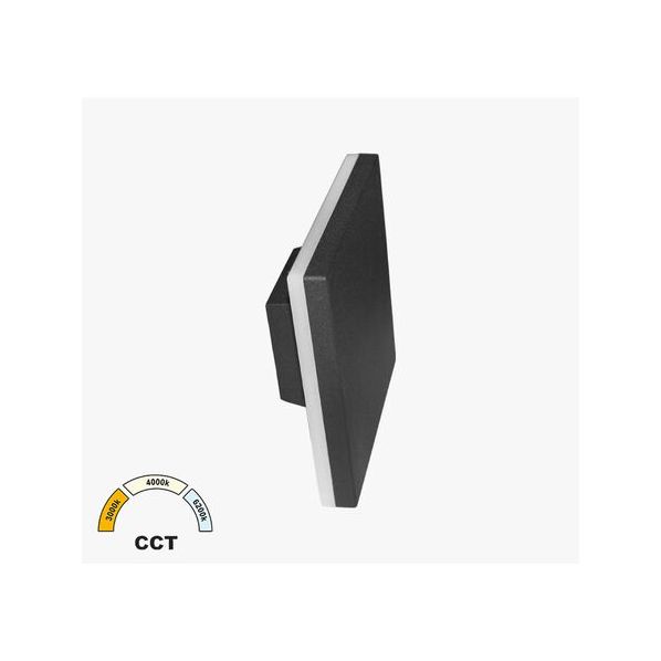 LED ΑΠΛΙΚΑ AΛΟΥΜ.ΕΜΜΕΣΟΥ ΦΩΤΙΣΜ.ΤΕΤΡΑΓΩΝΗ 10W CCT ΓΡΑΦΙΤΗΣ