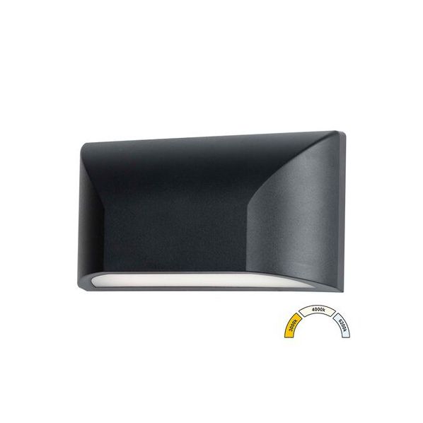 LED ΦΩΤΙΣΤΙΚΟ PC ΕΠΙΤ.ΟΒΑΛ ΜΟΝΗΣ ΚΑΤΕΥΘ.6W CCT IP65 ΓΡΑΦΙΤΗΣ