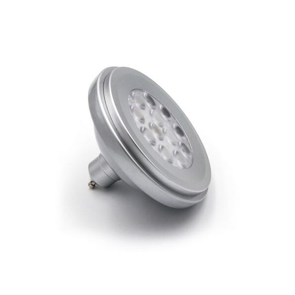 LED ΛΑΜΠΑ ΑΛΟΥΜΙΝΙΟΥ AR111 GU10 12W 230VAC 36° 6200Κ ΨΥΧΡΟ