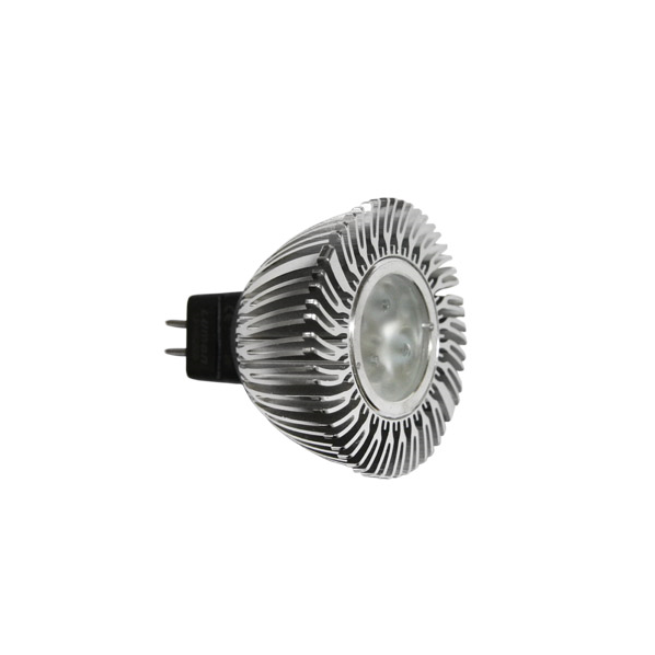 LED ΙΣΧΥΟΣ MR16 ΑΛΟΥΜ 5W 12VAC/DC 3Led ΝΤΙΜ.ΕΝ.ΦΑΚΟ 15' ΨΥΧ