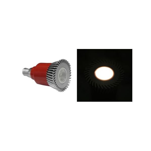 LED ΛΑΜΠΑ ΙΣΧΥΟΣ E14 3W 230V 1 Led 30° ΘΕΡΜΟ 3000Κ