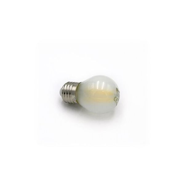 LED ΛΑΜΠΑ COG ΣΦΑΙΡΙΚΟ ΜΑΤ Ε27 4W 230V ΛΕΥΚΟ