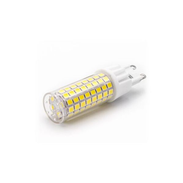 LED ΛΑΜΠΑ SMD ΚΕΡΑΜΙΚΟ G9 7W ΔΙΑΦΑΝΟ ΝΤΙΜΑΡΙΖΟΜΕΝΟ ΛΕΥΚΟ