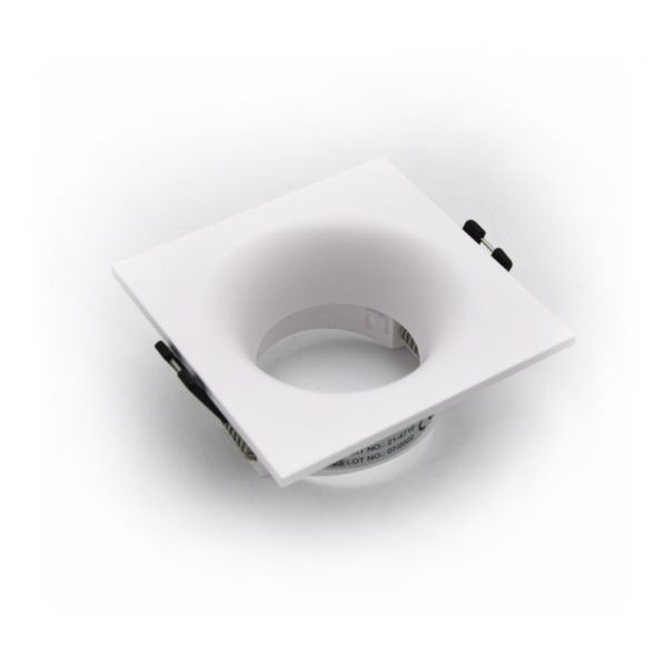 ΣΠΟΤ ΠΟΛΥΚΑΡΜΠ.ΤΕΤΡΑΓ.ΚΟΙΛΟ ΒΑΘΥ ΣΤΑΘΕΡΟ ΛΕΥΚΟ ΝΤΟΥΙ GU10