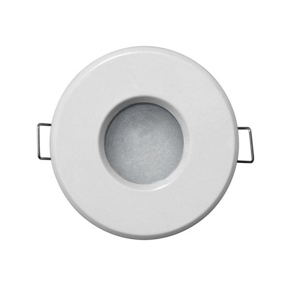 Σπότ MR16/GU10 Αλουμινίου Στρογγυλό Σταθερό 12V IP65 Λευκό