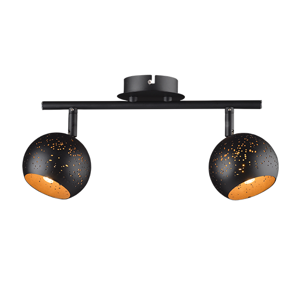 ΕΠΙΤΟΙΧΟ Φ/Σ 2ΧG9 ΜΕΤΑΛΛΙΚΟ ΜΑΥΡΟ+ΟΡΕΙΧΑΛΚΟ 32Χ10Χ15,8CM PLANETARIO