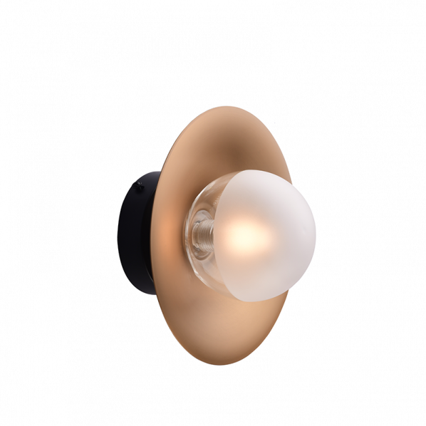 ΕΠΙΤΟΙΧΟ Φ/Σ 1ΧG9 ΟΡΕΙΧΑΛΚΟ/ΜΑΥΡΟ ΜΕΤ/ΚΟ + ΓΥΑΛΙ D20X15CM LAYLA