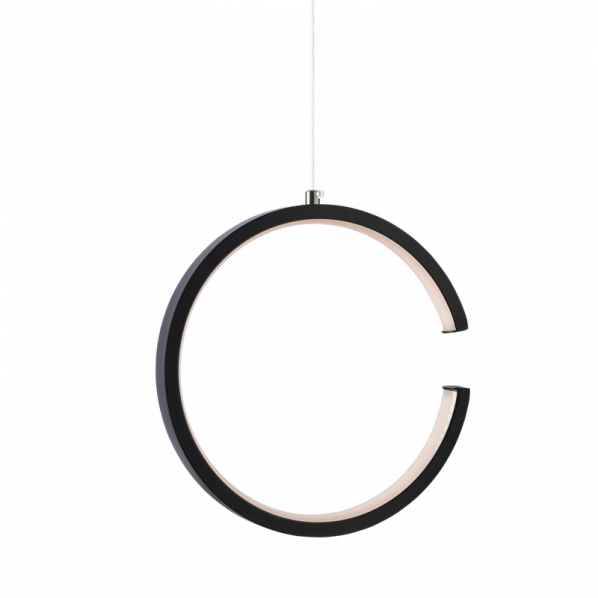 ΚΡΕΜΑΣΤΟ Φ/Σ LED 8W 3000K 750LM ΜΑΥΡΟ ΜΕΤΑΛΛΙΚΟ 22X11XH129CM EUCLID3