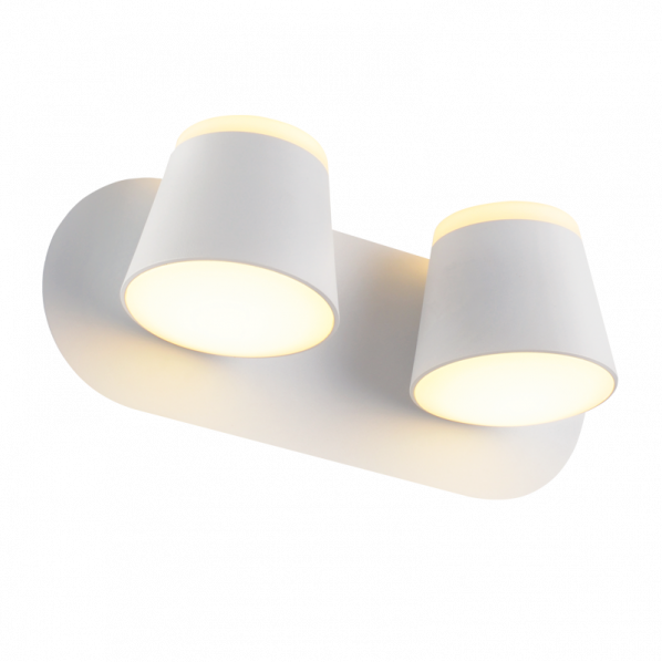 ΕΠΙΤΟΙΧΟ Φ/Σ LED 16W 3000K 1280LM ΛΕΥΚΟ ΜΕΤ/ΚΟ 27X12X11CM LUCIDO