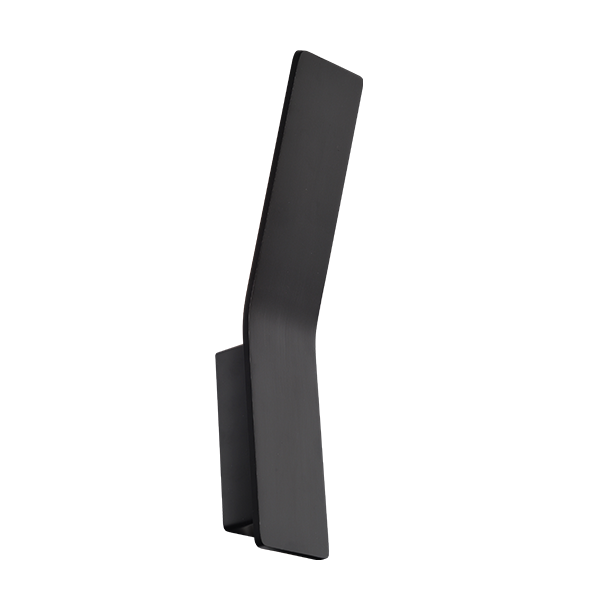 ΕΠΙΤΟΙΧΟ Φ/Σ LED 6W 3000K ΑΛΟΥΜΙΝΙΟ ΜΑΥΡΟ 33,5X7X10CM ZEN