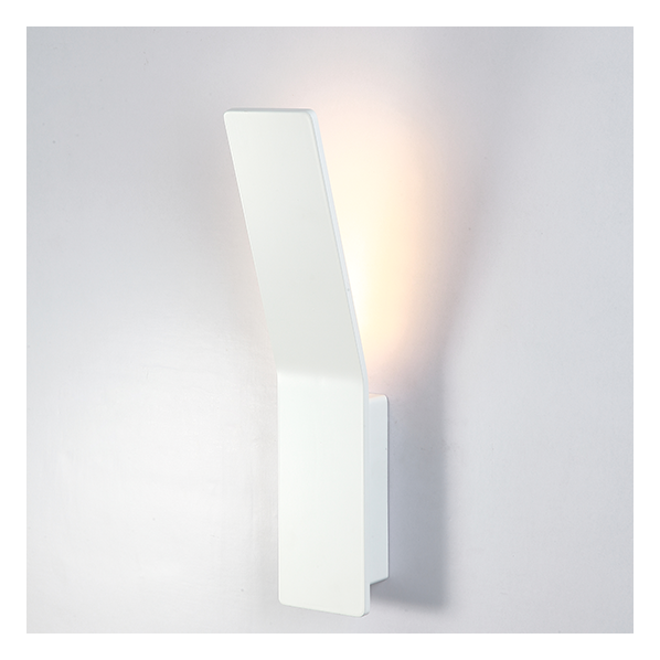 ΕΠΙΤΟΙΧΟ Φ/Σ LED 6W 3000Κ ΑΛΟΥΜΙΝΙΟ ΛΕΥΚΟ 33,5Χ7ΧΗ10CM ZEN