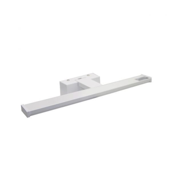 ΦΩΤΙΣΤΙΚΟ LED ΛΟΥΤΡΟΥ ΑΛΟΥΜΙΝΙΟΥ 60cm 12W IP44 4000K ΛΕΥΚΟ