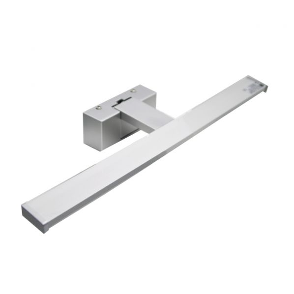 ΦΩΤΙΣΤΙΚΟ LED ΛΟΥΤΡΟΥ ΑΛΟΥΜΙΝΙΟΥ 60cm 12W IP44 4000K ΧΡΩΜΙΟ