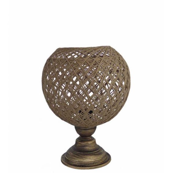 SILK-01/PR  -M- TABLE LAMP NAT-BR