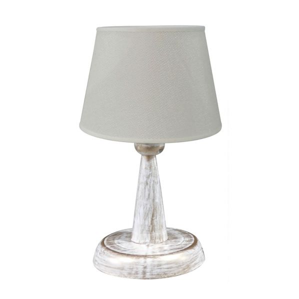 ΠΟΡΤΑΤΙΦ ΚΩΝΙΚΟ ΑΜΠΑΖΟΥΡ TL-10 O20 WH-BR/KΡΕΜ Ε/27