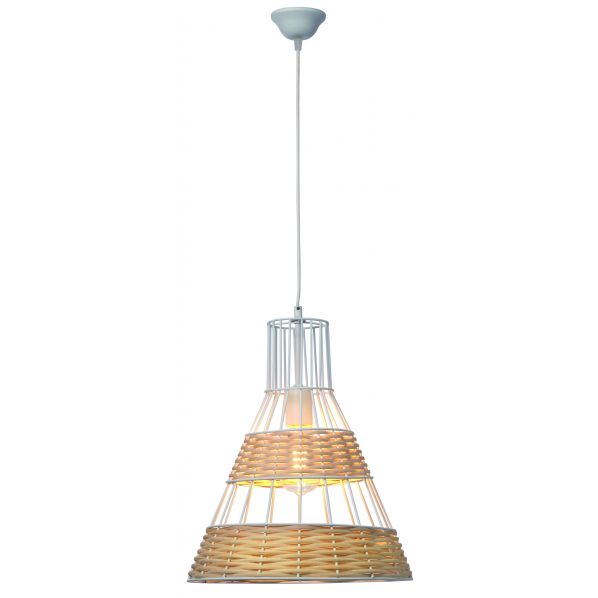 ΦΩΤΙΣΤΙΚΟ ΜΟΝΟΦΩΤΟ ΜΕΤΑΛΛΟ/ΡΑΤΑΝ Ε27 Φ35