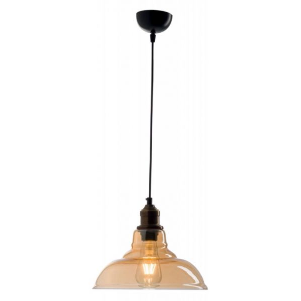 ΦΩΤΙΣΤΙΚΟ ΜΟΝΟΦΩΤΟ ΓΥΑΛΙ ΜΕΛΙ E27 Φ28