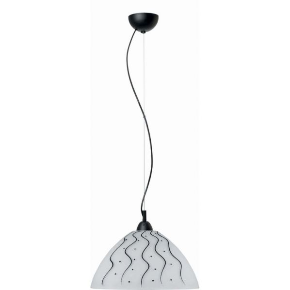 ΦΩΤΙΣΤΙΚΟ ΜΟΝΟΦΩΤΟ ΓΥΑΛΙ ΜΑΥΡΟ Ε27 Φ36