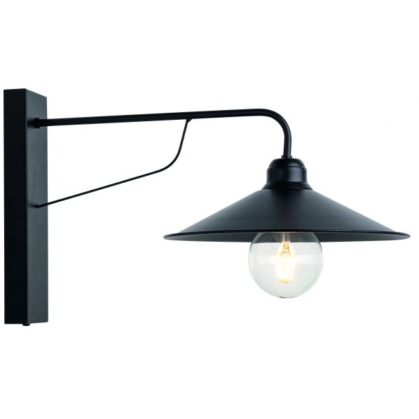 ΑΠΛΙΚΑ ΜΕΤΑΛΛΙΚΗ ΜΑΥΡΗ Ε27