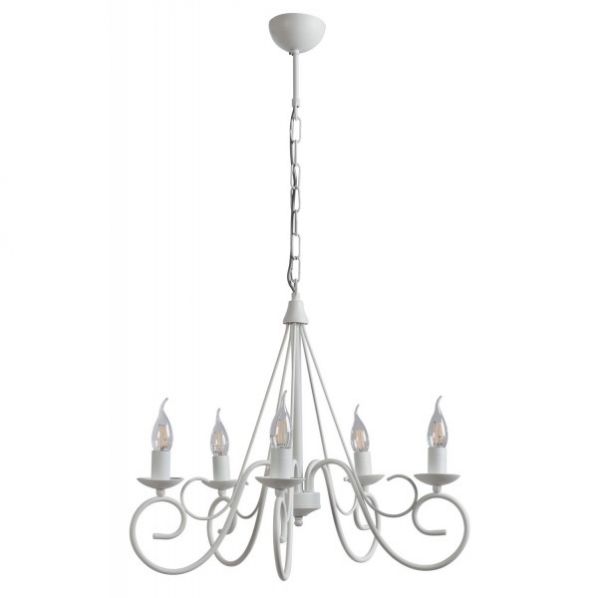 ΦΩΤΙΣΤΙΚΟ ΠΟΛΥΦΩΤΟ 5Φ ΜΕΤΑΛΛΟ ΛΕΥΚΟ Ε14