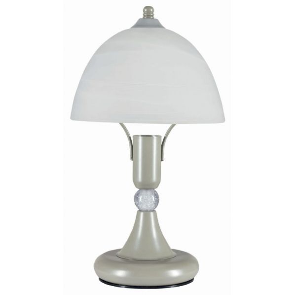 ΦΩΤΙΣΤΙΚΟ ΠΟΡΤΑΤΙΦ ΜΕΤΑΛΛΟ ΝΙΚΕΛ/ΓΥΑΛΙ ΛΕΥΚΟ Ε14