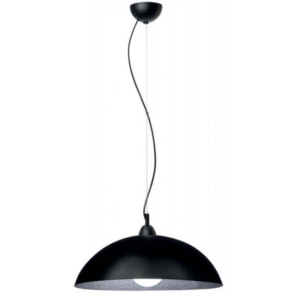 ΦΩΤΙΣΤΙΚΟ ΜΟΝΟΦΩΤΟ PLEXIGLASS  ΜΑΥΡΟ/ΑΣΗΜΙ Ε27 Φ40