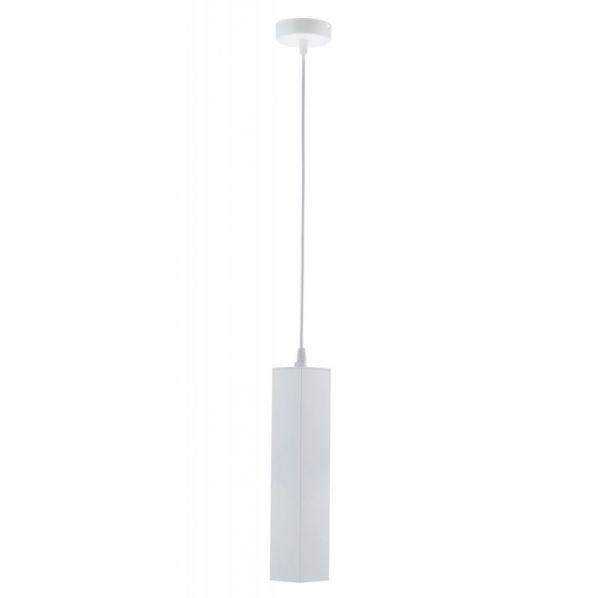 ΦΩΤΙΣΤΙΚΟ ΜΟΝΟΦΩΤΟ ΑΛΟΥΜΙΝΙΟ ΤΕΤΡΑΓΩΝΟ ΛΕΥΚΟ GU10 Φ6