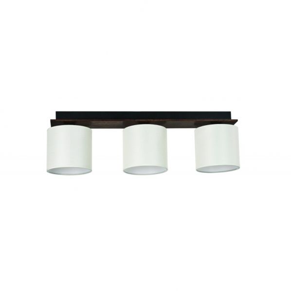 ΦΩΤΙΣΤΙΚΟ ΟΡΟΦΗΣ 3Φ ΞΥΛΟ/ΑΜΠΑΖΟΥΡ ΜΠΕΖ Ε27