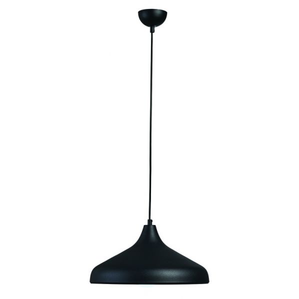 ΦΩΤΙΣΤΙΚΟ ΜΟΝΟΦΩΤΟ ΜΕΤΑΛΛΟ ΣΕ ΜΑΥΡΟ ΧΡΩΜΑ  Ε27 Φ35