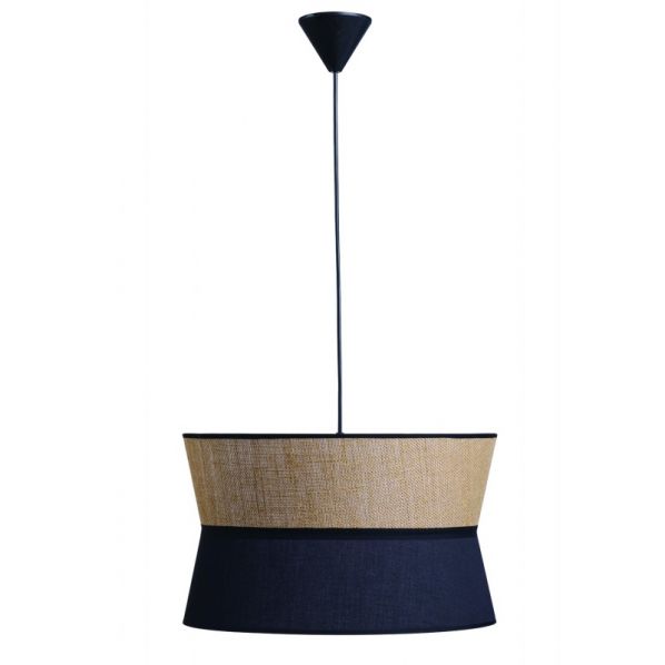 ΦΩΤΙΣΤΙΚΟ ΜΟΝΟΦΩΤΟ ΑΜΠΑΖΟΥΡ ΔΙΠΛΟ ΜΑΥΡΟ/ΜΠΕΖ Ε27 Φ40