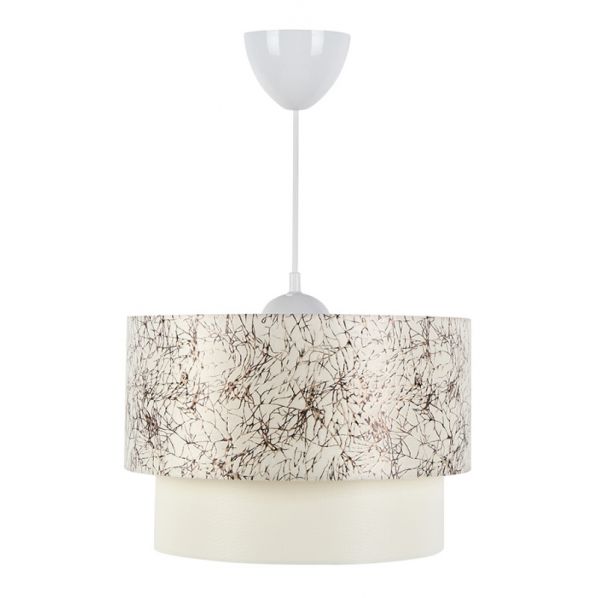 ΦΩΤΙΣΤΙΚΟ ΟΡΟΦΗΣ WHITEHOUSE MEGAPAP ΥΦΑΣΜΑΤΙΝΟ ΜΟΝΟΦΩΤΟ ΧΡΩΜΑ ΛΕΥΚΟ - ΜΑΥΡΟ 30X20X55ΕΚ.