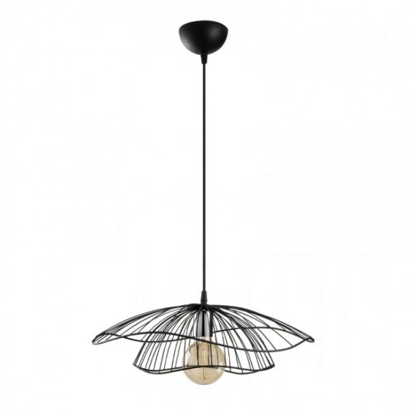 ΦΩΤΙΣΤΙΚΟ ΟΡΟΦΗΣ YILDO MEGAPAP E27 ΜΕΤΑΛΛΙΚΟ ΜΟΝΟΦΩΤΟ ΧΡΩΜΑ ΜΑΥΡΟ Φ50X111ΕΚ.