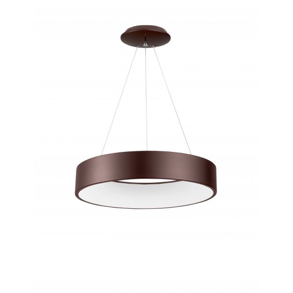 ΦΩΤΙΣΤΙΚΟ ΚΡΕΜΑΣΤΟ Rando - Coffee Brown Metal & Acrylic