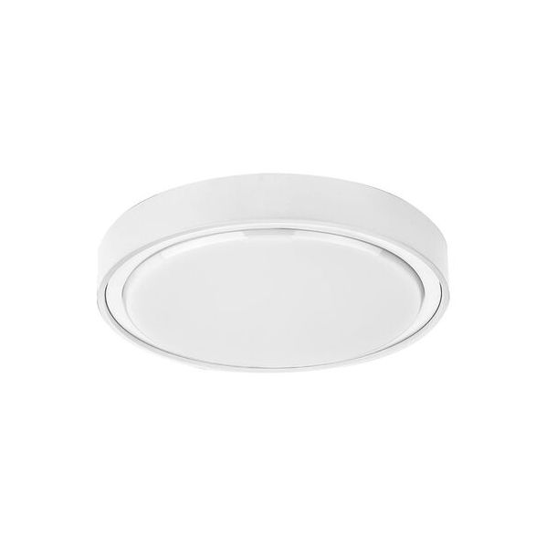 LED ΠΛΑΦΟΝΙΕΡΑ PC ΣΤΡΟΓΓΥΛΗ Φ360mm 28W 4000K IP65 ΛΕΥΚH