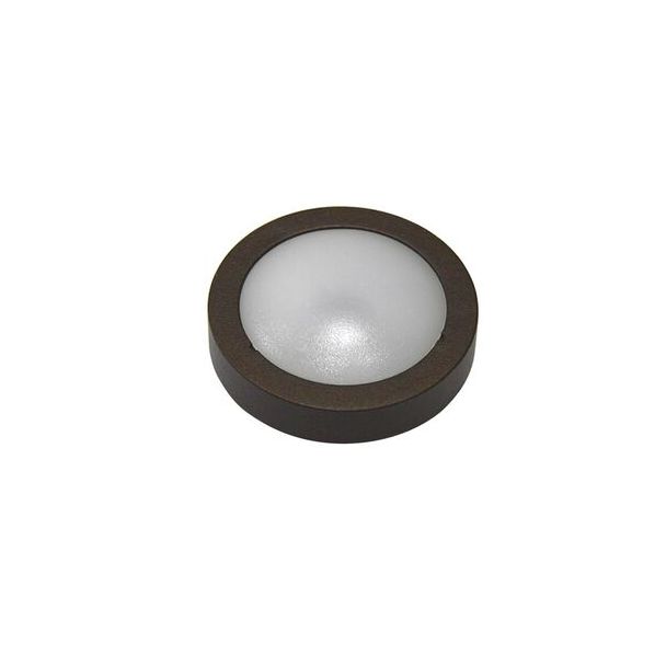 LED ΠΛΑΦΟΝΙΕΡΑ PC ΣΤΡΟΓΓΥΛΗ Φ170mm 12W 3000Κ IP65 ΜΑΥΡΗ