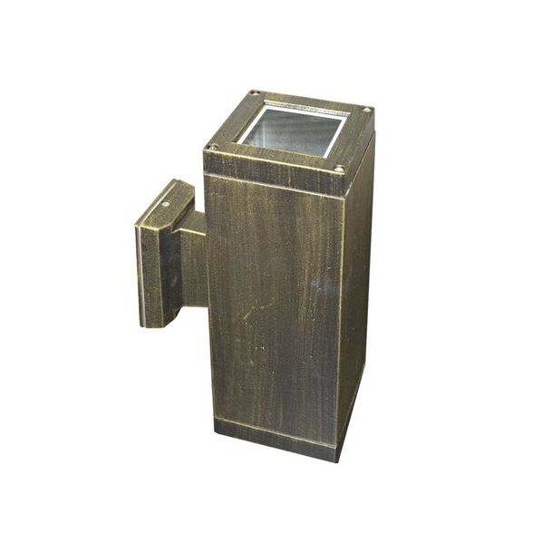 ΣΠΟΤ 7164 ΔΙΠΛΗΣ ΚΑΤΕΥΘ.ΑΛOYM.ΤΕΤΡΑΓ.108x108mmΕ27 ΡΟΥΣΤΙΚ