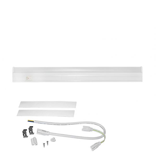 Led Φωτιστικό Κουζίνας τ5 30cm 5w 230vac 6400k Λευκό