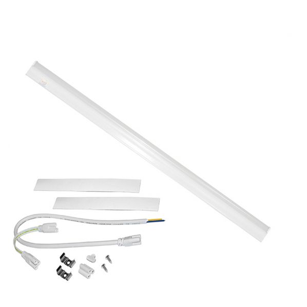 Led Φωτιστικό Κουζίνας τ5 60cm Αλουμίνιο 10w 230vac 6400k Λευκό