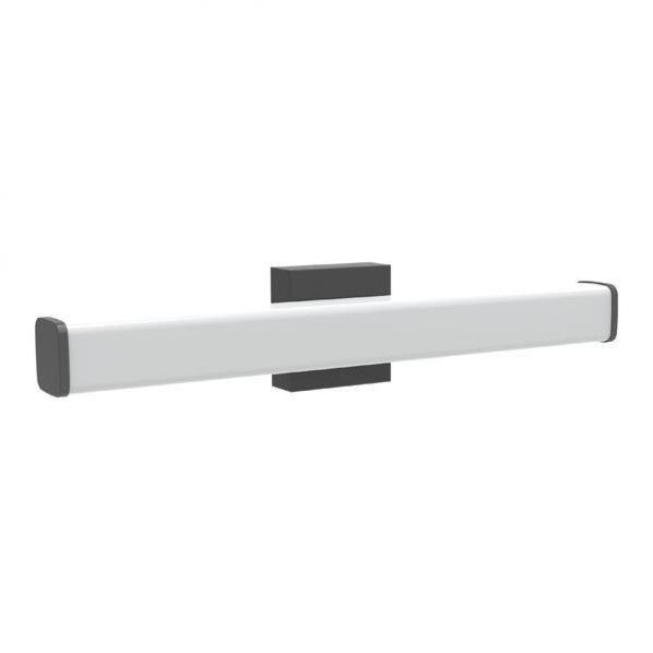 ΑΠΛΙΚΑ ΜΠΑΝΙΟΥ ΤΕΤΡΑΓΩΝΗ 15W 3CCT 600M IP44 ΜΑΥΡΗ