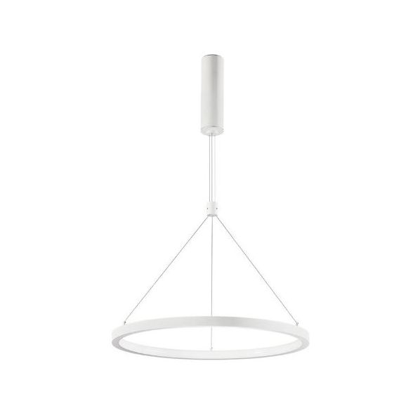 EMPATIA SANDY BLACK ALUMINIUM & ACRYLIC LED 60 WATT 230 VOLT 4200LM 3000K IP20 D1: 60 D2: 40 H: 120 CM