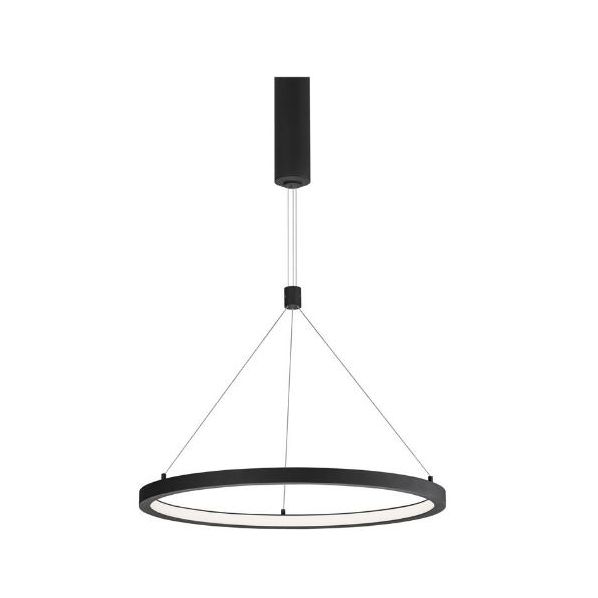 EMPATIA DIMMABLE SANDY BLACK ALUMINIUM & ACRYLIC LED 35 WATT 230 VOLT 2450LM 3000K IP20 D: 60 H: 120 CM