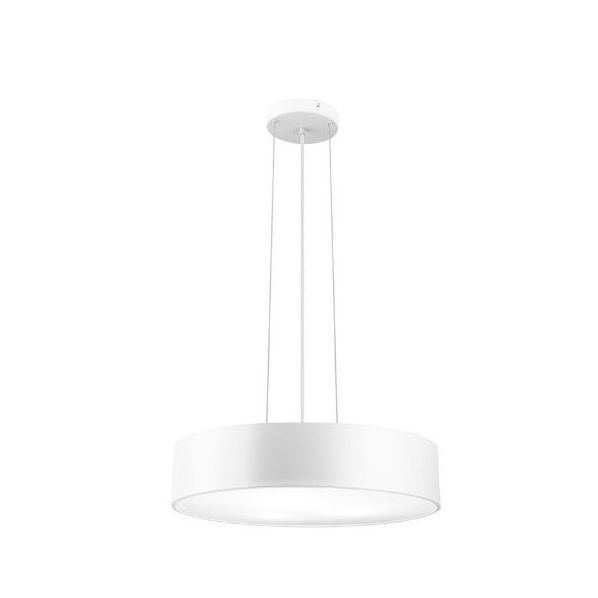 FINEZZA METAL & ACRYLIC DIFFUSER MATT WHITE OUTSIDE LED E27 3X10W IP20 BULB EXCLUDED D: 50 H: 130 CM