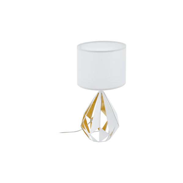 ΕΠΙΤΡΑΠΕΖΙΟ ΦΩΤΙΣΤΙΚΟ 1xE27 ΛΕΥΚΟ/ΜΕΛΙ/ΧΡΥΣΟ 'CARLTON 5'